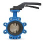 Затвор дисковый поворотный DN 250 PN 16 межфланцевый с резьбовыми проушинами диском из нержавеющей стали уплотнение-EPDM ручной FAF 3600250 купить в Челябинске | "Проконсим"