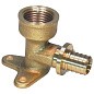 Угольник латунный (водорозетка) для PEX труб 16-1/2'' с внутренней резьбой под надвижную гильзу Hipex типS HFWS00055 купить в Челябинске | "Проконсим"