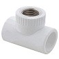 Тройник комбинированный ПП 25-1/2'' PN 25 с наружной резьбой белый РТП 10755 купить в Челябинске | "Проконсим"