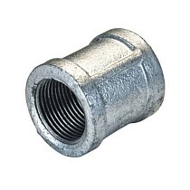 Муфта чугунная DN 15-50 PN 16 оцинкованная Fittex Plus купить в Челябинске | "Проконсим"