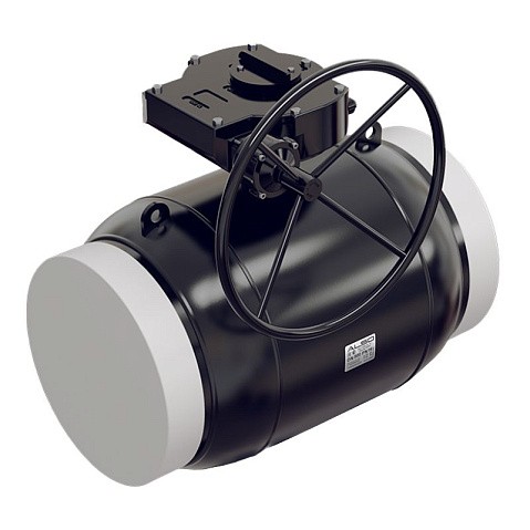 Краны стальные шаровые цельносварные DN 300-500 PN25 приварные ISO с редуктором ALSO купить в Челябинске | "Проконсим"