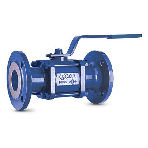 Краны шаровые полнопроходные DN 15-250 PN 16 фланцевые PTFE с рукояткой FAF 1200 купить в Челябинске | "Проконсим"