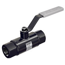 Кран стальной шаровой цельносварной ALSO КШ.М, DN 100 PN 25, 240мм, стандартнопроходной, муфта-муфта с ручкой купить в Челябинске | "Проконсим"