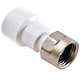 Муфта ПП с накидной гайкой 16-1/2'' PN 25 белая РВК купить в Челябинске | "Проконсим"