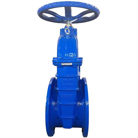 Задвижка чугунная 30ч39р DN 400 PN 10(16) с обрезиненным клином EPDM до 120гр. фланцевый ручной СИБЗТА купить в Челябинске | "Проконсим" (930130210)