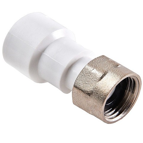 Муфта ПП с накидной гайкой 40-1 1/4'' PN 25 белая РВК купить в Челябинске | "Проконсим"