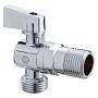 Кран латунный шаровой угловой MVI BV.463 DN 15-15 PN 10 штуцер бабочка купить в Челябинске | "Проконсим"