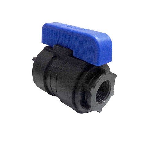 Кран шаровой компрессионный Valfex DN-33 PN-16 G-1 1/4''x1'' ВР-ВР купить в Челябинске | "Проконсим"