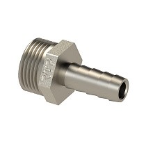 Штуцер никелированный DN 20 PN 40 НР3/4'' с ершом под шланг d20мм прямой купить в Челябинске | "Проконсим"