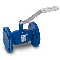 Краны стальные шаровые DN 50-100 PN 16-40 фланцевые под задвижку рычаг Temper купить в Челябинске | "Проконсим"