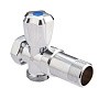 Вентиль латунный проходной MVI BV.460 DN 15 +отверстие 20 PN 10 удлиненный хромированный муфта-штуцер маховик купить в Челябинске | "Проконсим"