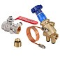 Комплект автоматической балансировки MVI BLN.DP3.05 DN 20 PN 25 (Регулятор перепада давления BL.510 +кран шаровой с дренажем и воздухоотводчиком BV.630 +переходник BL.901.02)  купить в Челябинске | "Проконсим"