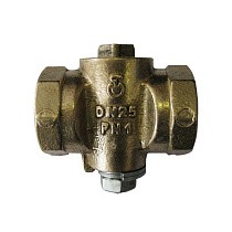 Краны латунные  газовые 11Б39бк DN 25/25-25 PN 1 натяжные купить в Челябинске | "Проконсим"