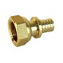 Муфта латунная для PEX труб 16-1/2'' PN 16 S-2,2мм переходная  с накидной гайкой Valfex VF.422.AF купить в Челябинске | "Проконсим"
