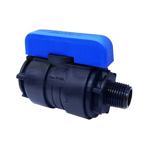 Кран шаровой компрессионный Valfex DN-16 PN-16 G-3/4''x3/4'' ВР-НР купить в Челябинске | "Проконсим"