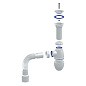 Сифон для мойки Unicorn В120Р, 40х50 гибкий отвод, 1 1/2'' х40 пластиковая чаша купить в Челябинске | "Проконсим"