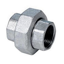 Американка чугунная DN 15-25 PN 16 оцинкованная прямая муфта-муфта купить в Челябинске | "Проконсим"