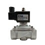 Соленоидный клапан Artorq SK DN 65 PN 10 из нержавеющей стали G-2 1/2'' нормально открытый DC24В NBR до 80гр.