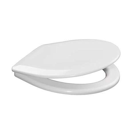Сиденье для унитаза ORIO K-01 пластиковое овальное белое купить в Челябинске | "Проконсим"