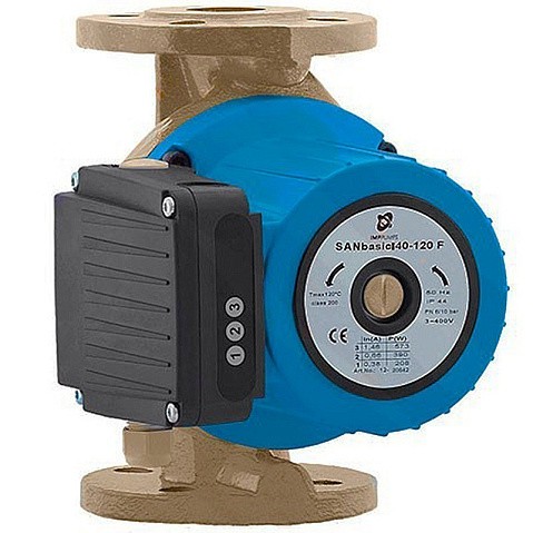 Насос циркуляционный с мокрым ротором SANbasic II 40-120 F250 573Вт 3х380В 3-скор. фланцевый PN10 65C IMP PUMPS купить в Челябинске | "Проконсим"
