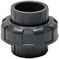 Муфта разборная НПВХ DN 110 PN 16 клеевая уплотнение EPDM черная Aquaviva BOD1100 купить в Челябинске | "Проконсим"
