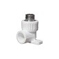 Угольник установочный ПП 20-1/2'' PN 25 белый VALFEX Pro купить в Челябинске | "Проконсим"