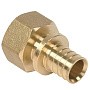 Муфта соединительная для PEX труб 20-1/2'' PN 10 с внутренней резьбой под надвижную гильзу Hipex типS HFWS00051