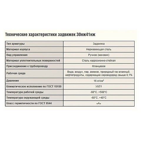 Задвижка стальная 30нж41нж DN 250 PN 16 класс ''А'' исполнение УХЛ1, L=450мм САЗ АВАНГАРД купить в Челябинске | "Проконсим"