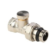 Клапан радиаторный настроечный DN 15 PN 10 прямой с уплотнением, под шестигранник MVI TR.113.04 купить в Челябинске | "Проконсим"