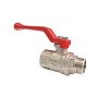 Кран латунный шаровой Valfex Premium.214.NR1.012 усиленный Н 11Б27фт1М DN 20 PN 40 никелированный рычаг муфта-штуцер купить в Челябинске | "Проконсим"