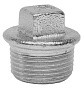 Заглушки чугунные DN 15-50 PN 16 оцинкованные штуцерные Fittex Plus купить в Челябинске | "Проконсим"