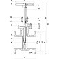 Задвижка чугунная 30ч6бк DN 200 PN 10 фланцевая параллельная ЛМЗ Семенов купить в Челябинске | "Проконсим"