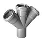 Крестовина ПП для канализации косая 45гр. 50- 50- 50 Valfex купить в Челябинске | "Проконсим"
