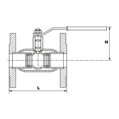 Краны стальные шаровые цельносварные DN 15-200 PN 16-40 фланцевые рычаг PR купить в Челябинске | "Проконсим" Краны стальные шаровые цельносварные DN 15-200 PN 16-40 фланцевые рычаг PR купить в Челябинске | "Проконсим"