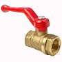 Краны латунные шаровые 11Б27фт1М DN 15-50 PN 40 рычаг муфта-муфта Valfex.214 купить в Челябинске | "Проконсим"