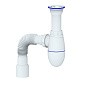 Сифон для мойки Unicorn В120, 40х50 гибкий отвод, 1 1/2'' х40 чаша из нержавеющей стали купить в Челябинске | "Проконсим"
