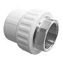 Муфта комбинированная ПП 32-1'' PN 25 под ключ с внутренней резьбой белая VALFEX  купить в Челябинске | "Проконсим"