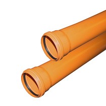 Трубы полипропиленовые DN 110-160 для наружной канализации рыжие VALFEX купить в Челябинске | "Проконсим"