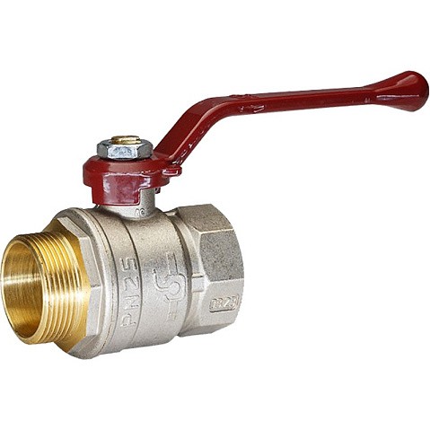 Краны латунные шаровые DN 15-50 PN 25-40 никелированные рычаг муфта-штуцер Temper 88 ГОСТ Р 59553 купить в Челябинске | "Проконсим" Краны латунные шаровые DN 15-50 PN 25-40 никелированные рычаг муфта-штуцер Temper 88 ГОСТ Р 59553 купить в Челябинске | "Проконсим"