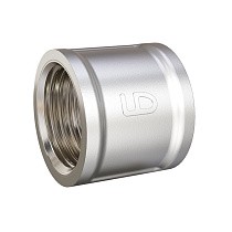Муфты латунные DN 15-50 PN 40 никелированные муфта-муфта LD Pride купить в Челябинске | "Проконсим"