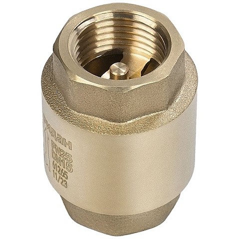 Клапаны обратные латунные DN 15-50 PN 25 пружинные резьбовые РИДАН NRV-R купить в Челябинске | "Проконсим" Клапаны обратные латунные DN 15-50 PN 25 пружинные резьбовые РИДАН NRV-R купить в Челябинске | "Проконсим"