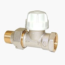  Клапан термостатический Calypso DN 15 PN 10 прямой M30x1,5'' под термоголовку с предварительной настройкой (173410020) на складе Проконсим в Челябинске
