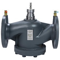 Регуляторы перепада давления чугунные DN 65-200 PN 16 фланцевые с измерительными ниппелями РИДАН AQF-R купить в Челябинске | "Проконсим"