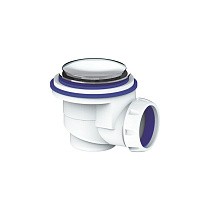 Сифон для поддона Unicorn G422E, D115 h11см без отвода, 1 1/2'' х40 купить в Челябинске | "Проконсим"