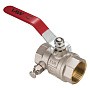 Краны трёхходовые DN 15-32 PN 40 никелированные под манометр муфтовые рычаг MVI BV.630 купить в Челябинске | "Проконсим"