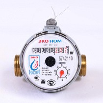 Счетчики горячей воды СВ DN 15 PN 16 до 90гр. муфтовые с обратным клапаном без МК ЭКО НОМ купить в Челябинске | "Проконсим"