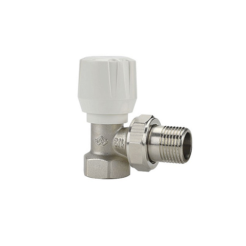 Клапан радиаторный VARMEGA VM10001 DN15 PN10 угловой G-1/2'' муфта-штуцер купить в Челябинске | "Проконсим"
