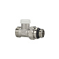 Клапан радиаторный VARMEGA VM10312 DN15x20 PN10 прямой настроечный G-1/2''х3/4'' еврокомус, с уплотнением штуцер купить в Челябинске | "Проконсим"