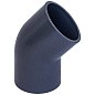 Отвод НПВХ 45гр. DN 20 PN 16 напорный клеевой черный Aquaviva ELW02045 купить в Челябинске | "Проконсим"