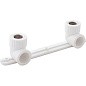 Угольник установочный двойной ПП 25-1/2'' PN 25 с наружной резьбой белый РТП 10704 купить в Челябинске | "Проконсим"